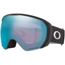 Oakley Лыжные очки Flight Path L с защитой от ультрафиолета и системой антифог, Черные Черный (Matte Black Strap/Prizm Snow Sapphire Iridium Lens)
