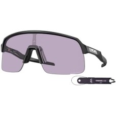Oakley Спортивные солнечные очки Oakley Sutro Lite OO9463A для мужчин, легкие, с линзами Prizm 24K и аксессуарами Черный (Matte Black / Prizm Slate)