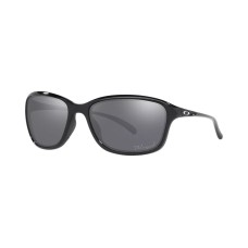 Oakley Женские поляризованные солнцезащитные очки, модель She's Unstoppable, круглая оправа 59 мм Черный (Black)